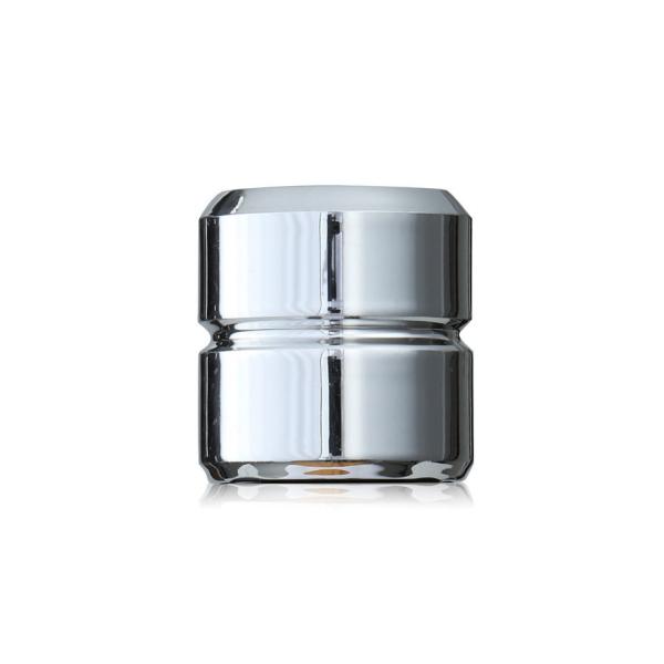 Silver Zinc Alloy Perfume Cap Packaging Logo Color Can Be Customized