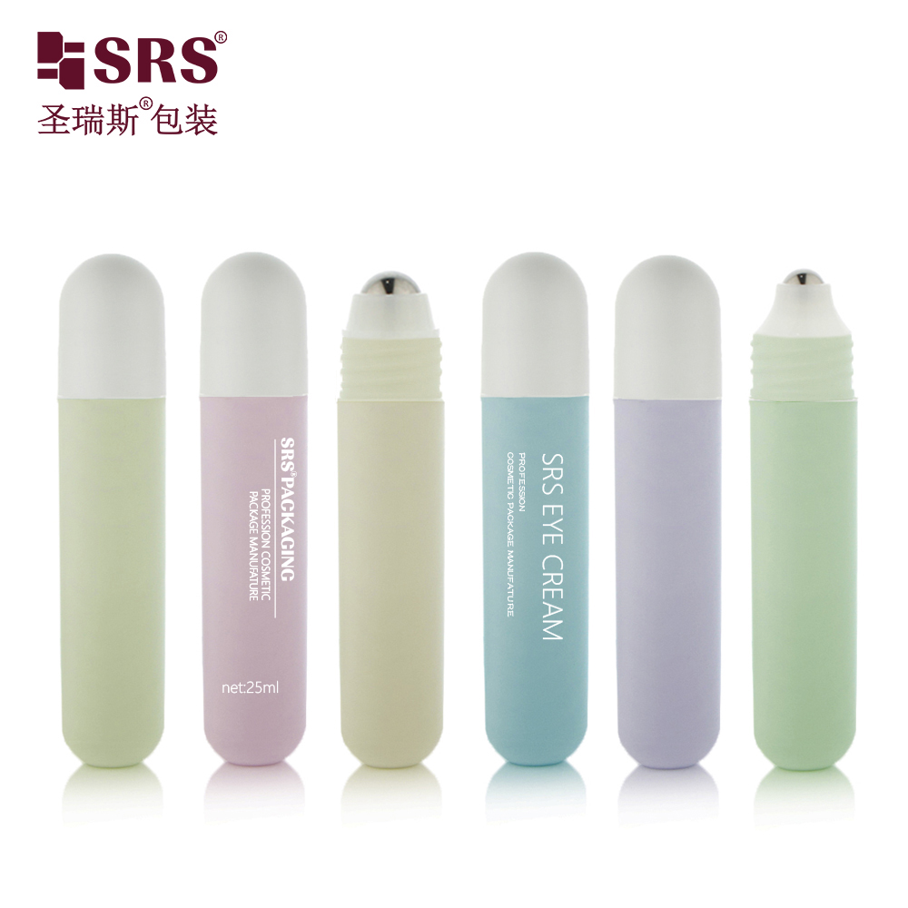 Pcr Pp Plastic Roll On Bottle Portable With Lanyard For Deodorant Anti Itch Pain Relief Liquid