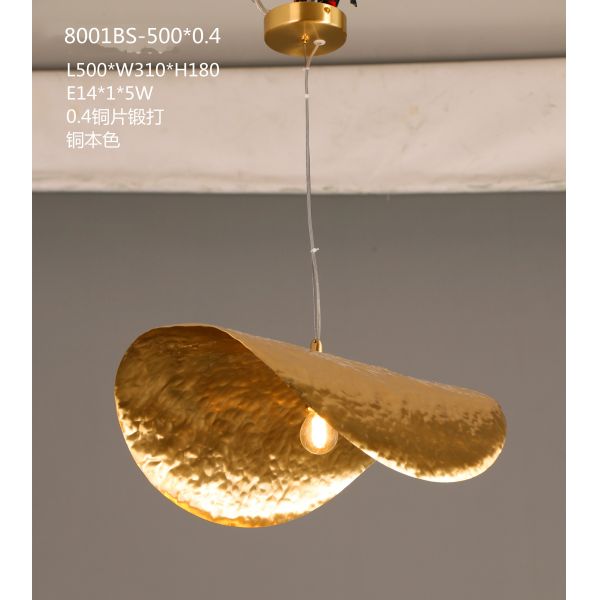 Metal Hanging Ceiling Lamp Home Decor Lampshade Round Chandeliers Pendant Lights for Living Room