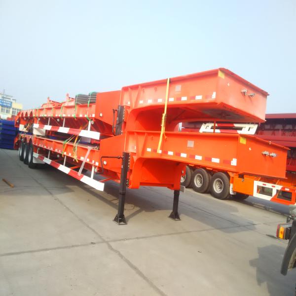 50/60/80/100 Tons Low Bed Trailer for Heavy Duty Excavator Transportation Solutions