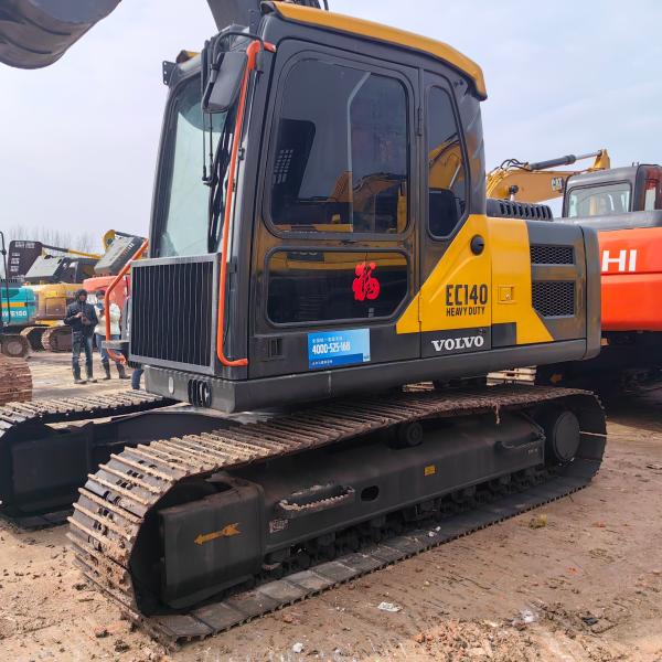 Original Import Used Excavator 14Ton Volvo Ec140 Machine Earth-Moving Digger