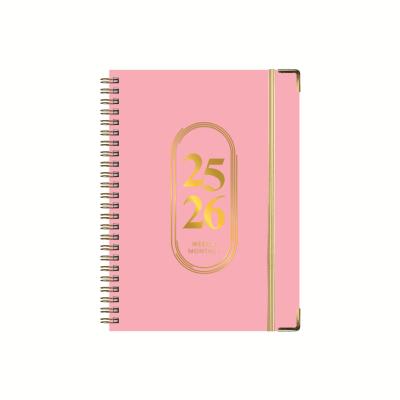 Carnet d'étudiants avec papier de style artistique de couleur personnalisée