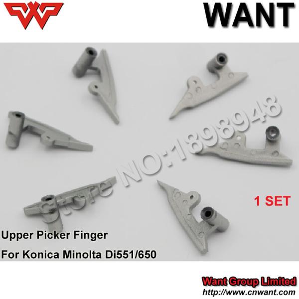 Upper pickup finger Di551 650 4024-1014-01 Upper Picker Finger Konica Minolta di551 di650 551 650 picker roller