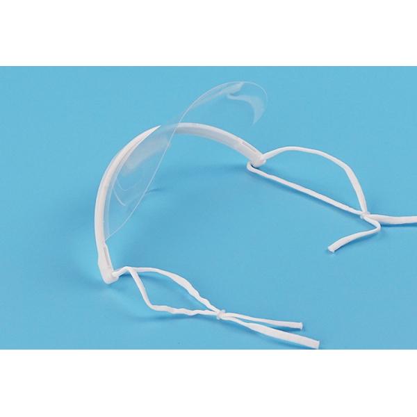 New Clear Transparent Semi Permanent Makeup and  Tattoo medical Sanitary Plastic Mouth Cover Mask Reusable