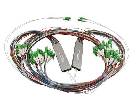 LC/APC Connector G657A2 Steel Tube 2x32 PLC Fiber Splitter