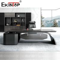 El escritorio de oficina y el gabinete de fichero en forma de L fijaron el estilo moderno para los muebles de oficinas