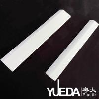 Weather Resistant PVC Extrusion Profiles Arched Louvre Blinds Slats