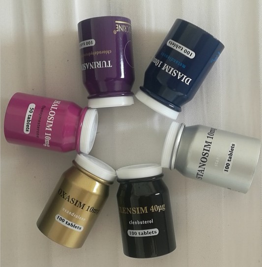 FDA Aluminum Pill Bottles 10ml Waterproof Tablets Packaging