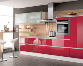 Red Colour Coated Steel Coils , Decoration Material Hot Dip Galvanized Coils