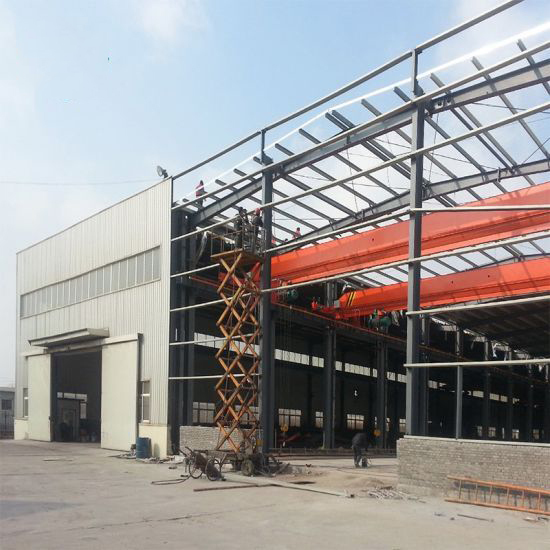 Rainy Season Proof Steel Structure Warehouse Prefab Metal Workshop Building with Strong Drainage Roof for Africa Storage
