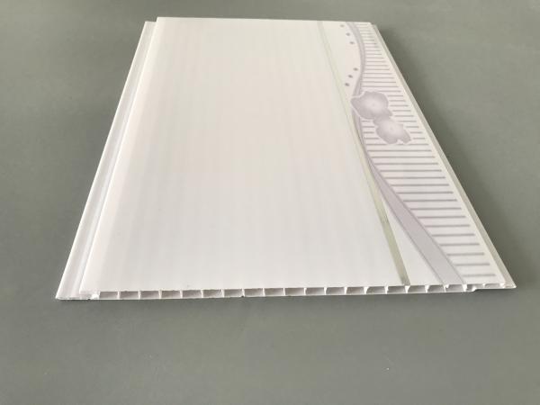 Thickness 7mm Printed One Side Waterproof Wall Panels With B1 Fire Rating