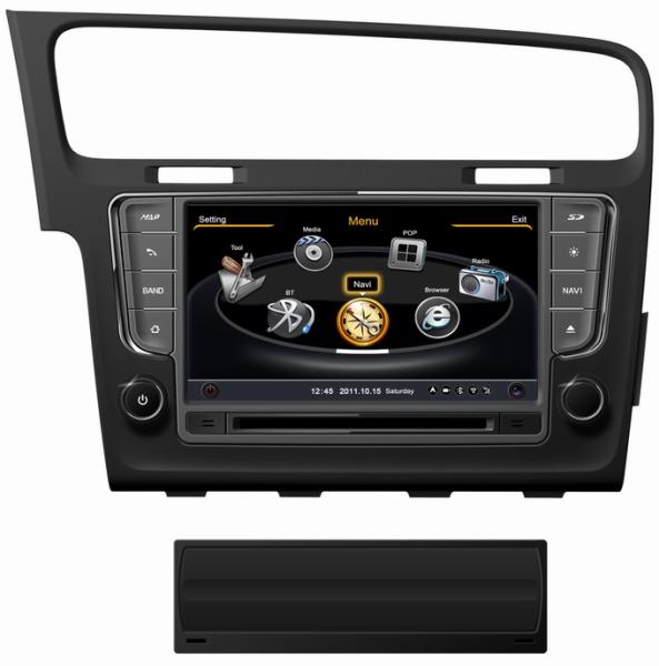 Ouchuangbo audio DVD GPS for VW golf 7 S100 platform with 3G WIFI hot selling