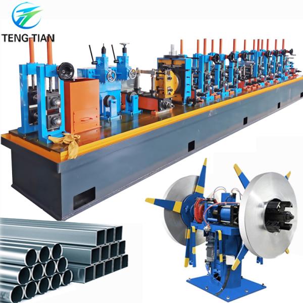 HG508 High Efficiency MS Steel Tube Making Machine with PLC Control