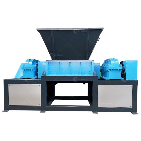 3300KG Stainless Steel Customized Capacity Mini Double Shaft Shredder for Plastic Waste