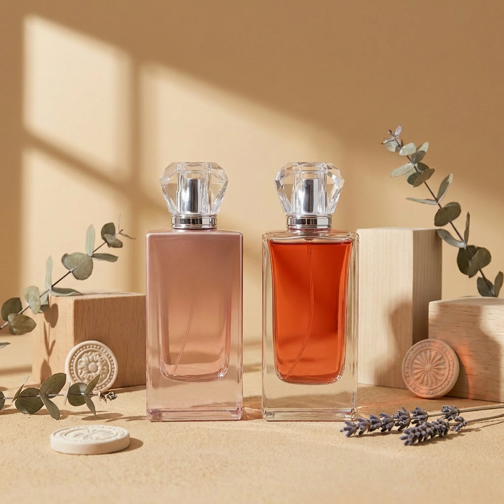 Anding 65ml Rectangle Wholesale Supplier Premium Refillable Spray Luxury Custom Design Empty Glass Perfume Bottle