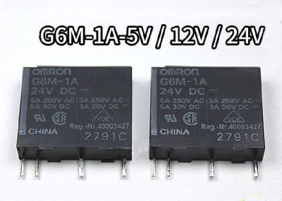 Omron Relay G6M-1A-24VDC, G6M-1A-12VDC, G6M-1A-5VDC 5A (4 Pin)