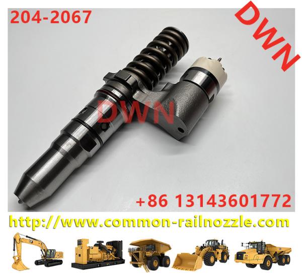 Injetor de combustível comum do motor diesel do trilho 3152B 204-2067 2042067 229-1631 2291631 162-8809
