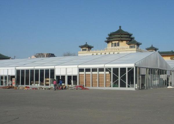 300 Seaters Outdoor Trade Show Tents For Machinery Exhibition / Auto Show