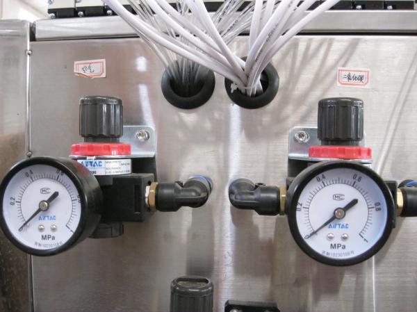 2 Heads Touch Screen Beer Keg Washing Machine Pneumatic Electric Driven Type