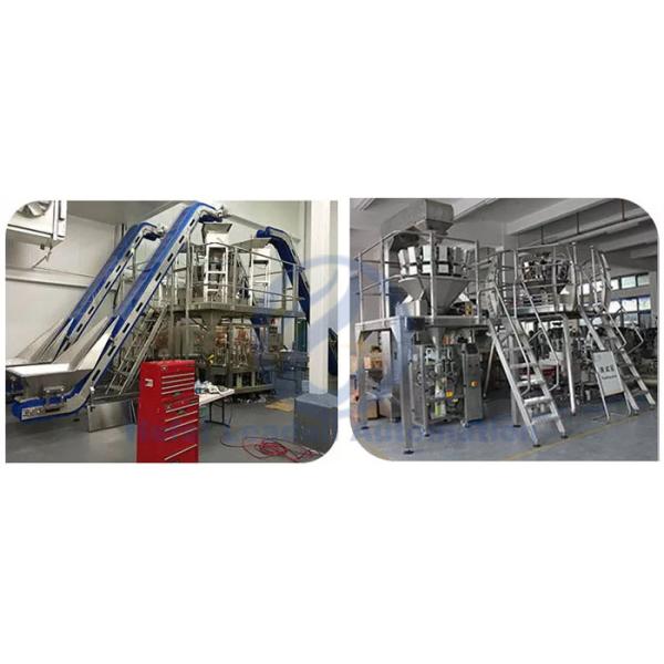 20g To 1kg Granule Multi Head Weighing Machine / Auto Weighing Machine