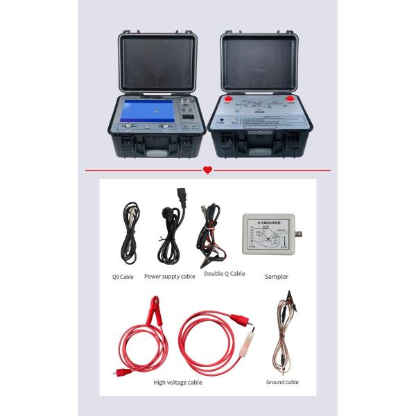 Cable Fault Locator TDR Pre-Locator Surge Generator Acoustic Pinpointer 35kV 1225J | XHGG502 XHHV535-2L XHDD503C