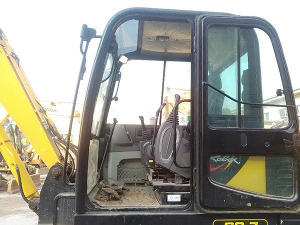 6 Ton Hyundai Used Wheel Excavators R60-7 Hyundai Used Excavator Crawler 60