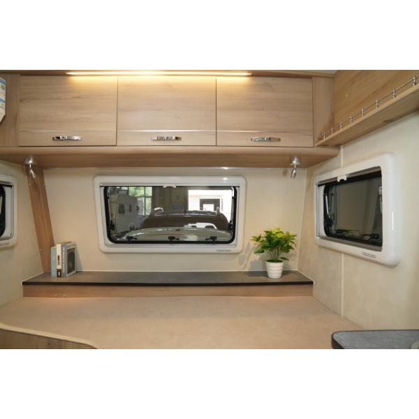 Pièce de Mini Travel Trailers Double Single Axle Camper Trailer 4-6 de sécurité