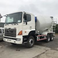 Véhicule de construction des mélangeurs de béton de camion de mélangeur concret de Hino 10m3