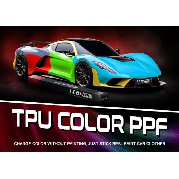 Color Changing TPU PPF 6.5mil Self-Healing Car Paint Protection Film