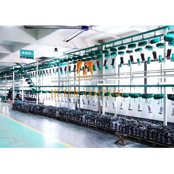 Intelligent Automated Electrostatic Painting Lines For Pump Spraying Production Environmental Protection System Pre-Processing