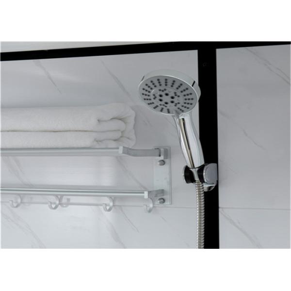 Aluminio negro de acrílico blanco de la bandeja 1600*1200*2150m m del ABS de las cabinas de la ducha