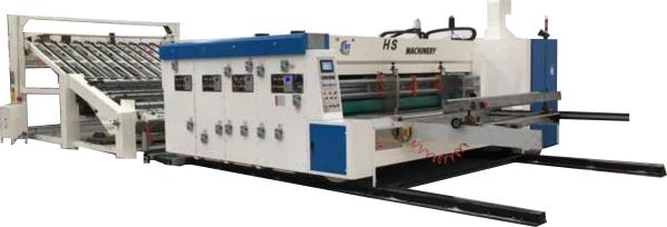 40KW Automatic Carton Box Making Machine Mechanical Printer Slotter Die Cutter
