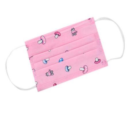 Personalized Design Kids Disposable Mask Anti Germs Low Respiratory Resistance