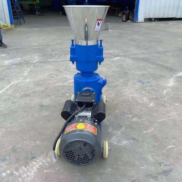 Biomass Straw Pellet Machine Flat Die Feed Pellet Machine 90-150kg/h