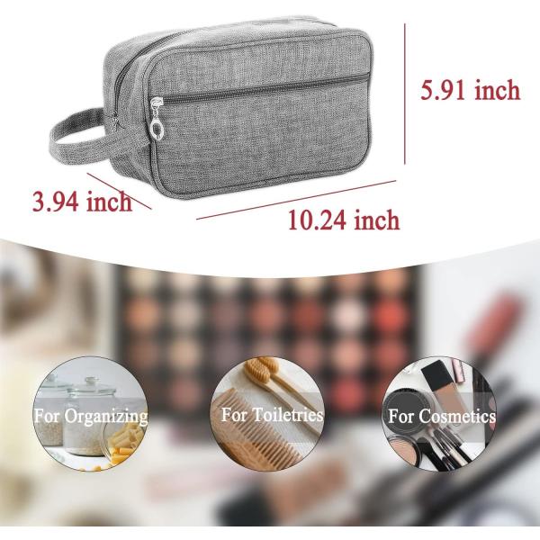 Shockproof protective &Storgae Hanging Toiletry Bag for Women, Water-resistant, Make up Brush bag