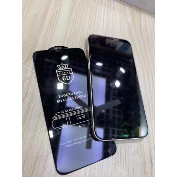 2021 NEW OG 6D with anti dust tempered glass HD Tempered Glass For iPhone 12Pro 12 promax full glue screen protector