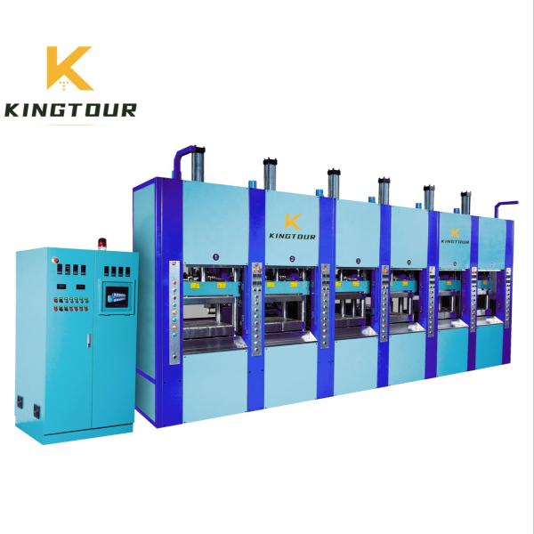Máquina de moldeo por inyección de calzado de 6 estaciones 121500W Máquina para fabricar zapatos de EVA KT-686