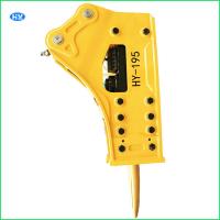 Le briseur hydraulique de 42CRMO 40CRMO martèle l'excavatrice jaune de briseur de perceuse de roche