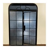 black Retro Modern Steel Windows And Doors Durability And Low Maintenance