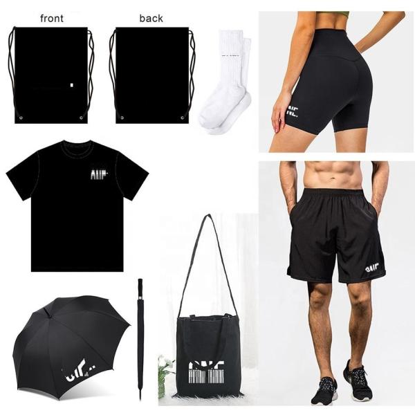 Business Staff Welcome Uniform Graduation Sports Branded Custom Logo Promotional Gift Set Socks Cap Bag Umbrella