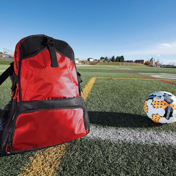 Large Capacity Bright Color Sports Backpack with Customized Logo and Letter Pattern
