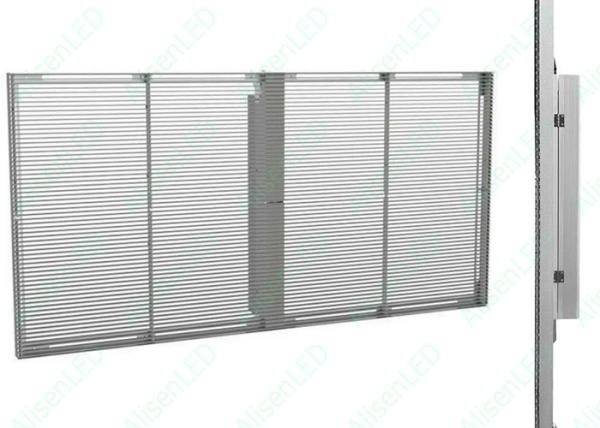 Highly P3.9-7.8 transparent LED screen for indoor and outdoor events