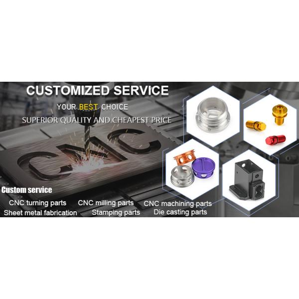 Микро- подвергая механической обработке алюминий нержавеющей стали оси частей 5 CNC OEM филируя