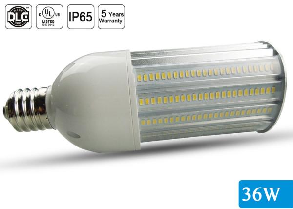 360 Degree E26 E39 Base UL Led Corn Bulb 36w SMD5630 Chips For Street Lighting