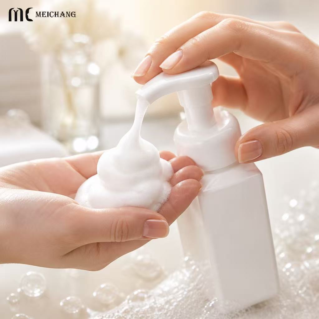 280ml PE Foaming Pump Bottle for Personal Care and Household Cleaning（MC-1807）