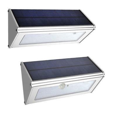 Alumínio triangular humano solar exterior do corpo IP65 de lâmpada de parede da indução