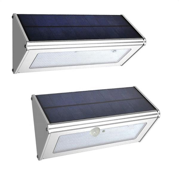 Alumínio triangular humano solar exterior do corpo IP65 de lâmpada de parede da indução