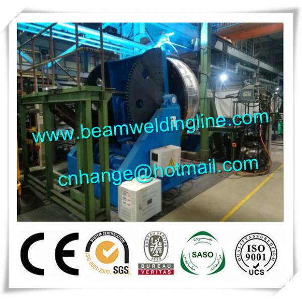 5T Automatic Pipe Welding Positioner , Floor Type Turntable Positioner For Welding