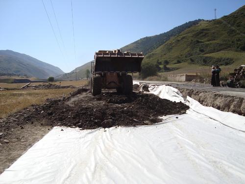 Geotextile Nonwoven иглы ткани пробивая делая машину
