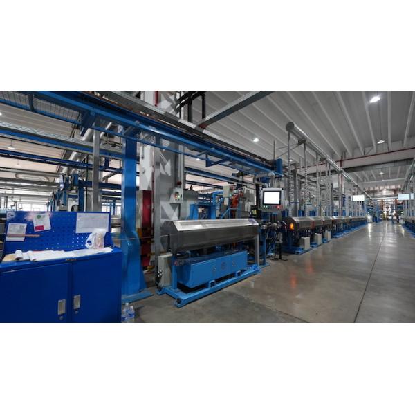 400kg/h 80m/min Silicone Wire Extrusion Line with 8-26mm Inlet for High-Temperature Cable Production